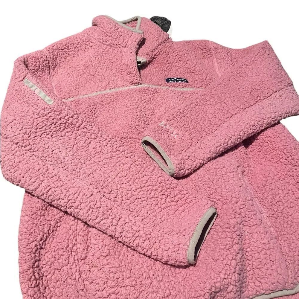 Lauren James Soft Pink Fleece Jacket size large